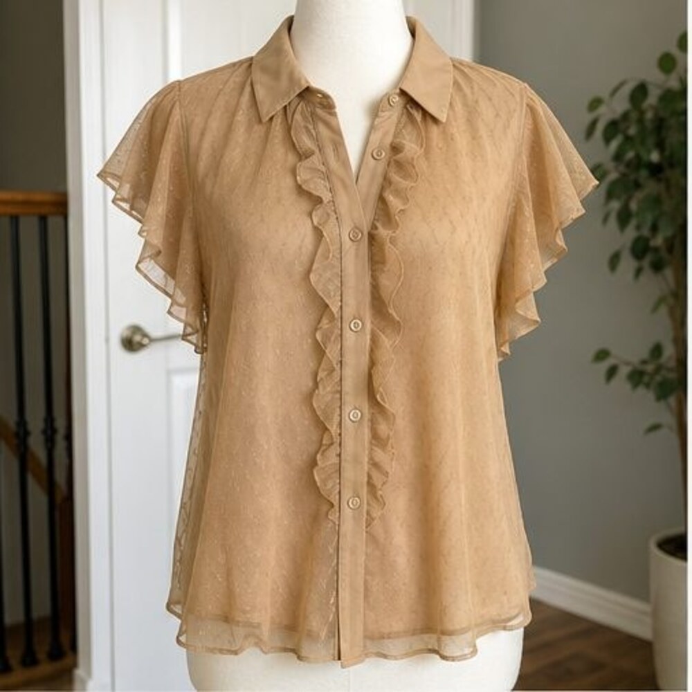 Camel Cami Blouse
